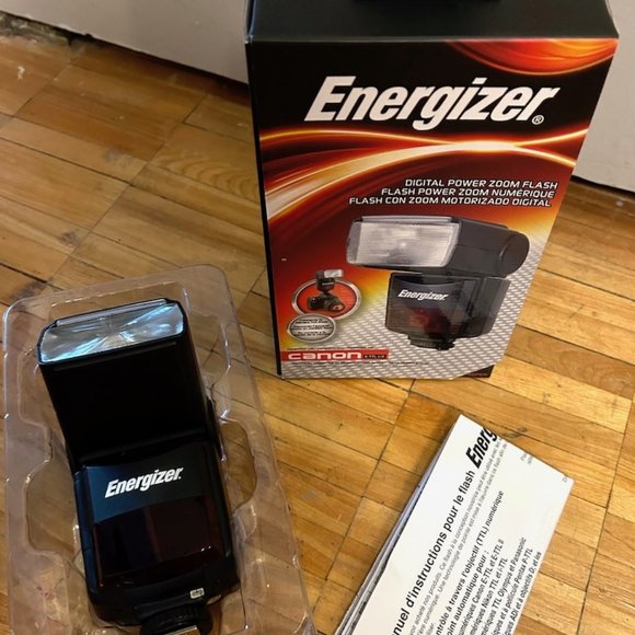 NEW ENERGIZER DIGITAL POWER ZOOM FLASH MODEL: ENF-600C - Picture 10 of 10